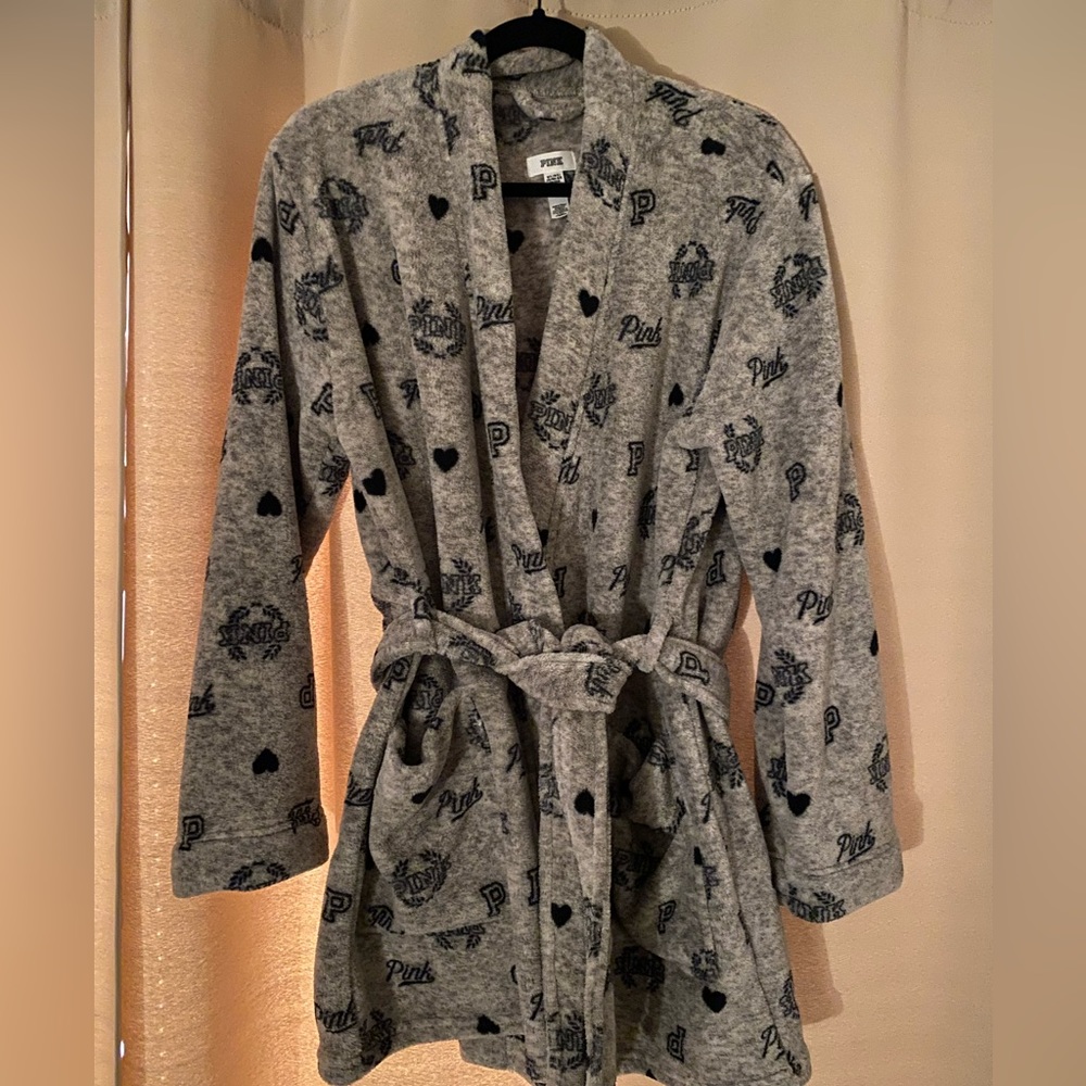 PINK Robe - Gray - Picture 3 of 4